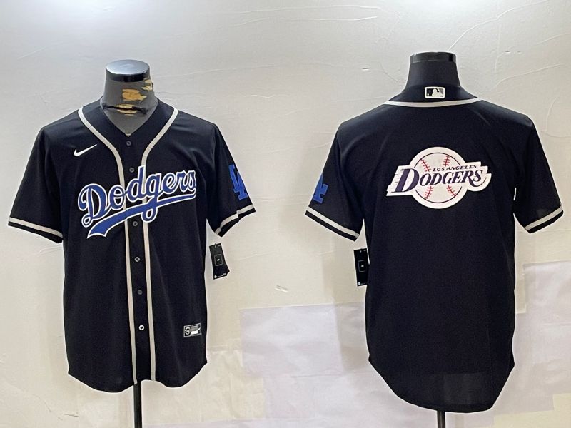Men Los Angeles Dodgers Blank Black Game 2024 Nike MLB Jersey style 11208->los angeles dodgers->MLB Jersey